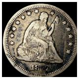 1877 Seated Liberty Quarter LIGHTLY CIRCULATED