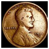 1911-S Lincoln Wheat Cent NICELY CIRCULATED