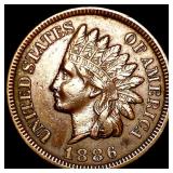 1886 Indian Head Cent CLOSELY UNCIRCULATED