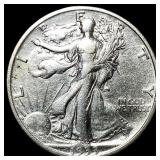 1943 Walking Liberty Half Dollar NEARLY UNCIRCULAT