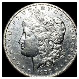 1878-S Silver Morgan Dollar CLOSELY UNCIRCULATED