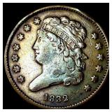 1832 Copper Half Cent LIGHTLY CIRCULATED