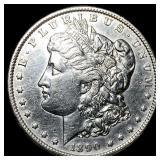 1890-S Silver Morgan Dollar CLOSELY UNCIRCULATED