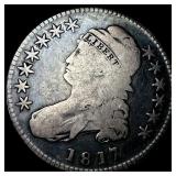 1817 Capped Bust Half Dollar NICELY CIRCULATED