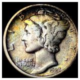 1927-S Silver Mercury Dime NEARLY UNCIRCULATED