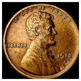 1912-D Bronze Lincoln Wheat Cent HIGH GRADE