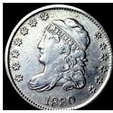 1830 Capped Bust Half Dime CHOICE AU