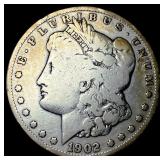 1902-S Silver Morgan Dollar NICELY CIRCULATED
