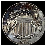 1882 Shield Nickel HIGH GRADE