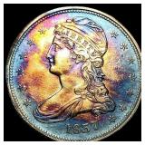 1837 Capped Bust Half Dollar CLOSELY UNCIRCULATED