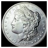 1903 Morgan Silver Dollar CLOSELY UNCIRCULATED