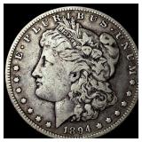1894-O Silver Morgan Dollar LIGHTLY CIRCULATED