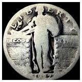 1927 Standing Liberty Quarter LIGHTLY CIRCULATED