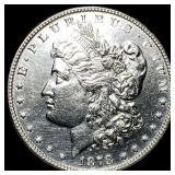 1878-S Silver Morgan Dollar CHOICE AU