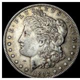 1892 Silver Morgan Dollar NEARLY UNCIRCULATED