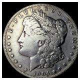 1904-S Silver Morgan Dollar LIGHTLY CIRCULATED