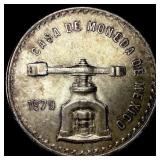 1979 Mexico Silver 1 Onza (Casa de Moneda) CHOICE