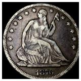 1876-CC Silver Half Dollar NEARLY UNCIRCULATED
