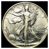 1936-S Silver Walking Liberty Half Dollar NEARLY U