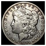 1894-O Silver Morgan Dollar NEARLY UNCIRCULATED
