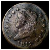 1812 Classic Head Large Cent HIGH GRADE