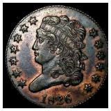 1826 Copper Half Cent UNCIRCULATED