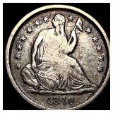 1840 Seated Liberty Half Dime NICELY CIRCULATED