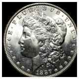 1887 Morgan Silver Dollar UNCIRCULATED