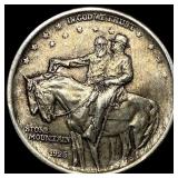 1925 Silver Stone Mountain Half Dollar HIGH GRADE