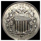 1868 Shield Nickel UNCIRCULATED