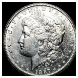 1887-S Silver Morgan Dollar UNCIRCULATED