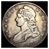 1833 Capped Bust Half Dollar CLOSELY UNCIRCULATED