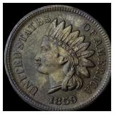 1859 BN Indian Head Cent UNCIRCULATED