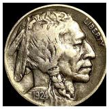 1924-D Buffalo Nickel NEARLY UNCIRCULATED