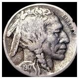 1917-S Buffalo Nickel LIGHTLY CIRCULATED