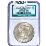 1923 Silver Peace Dollar NGC MS66