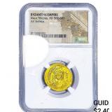 Byzantine Empire Maur.Tiberius,AD 582-602 NGC