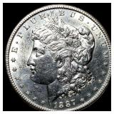 1887-S Silver Morgan Dollar UNCIRCULATED