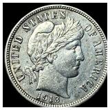 1913 Silver Barber Dime CLOSELY UNCIRCULATED