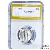 1920 Standing Liberty Quarter PGA MS64
