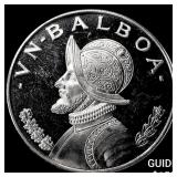1973 Panama Silver Un Balboa CHOICE PROOF