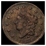1827 Coronet Head Large Cent CLOSELY  UNCIRCULATE