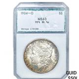 1904-O Morgan Silver Dollar PCI MS63