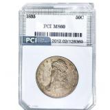1835 Capped Bust Half Dollar PCI MS60