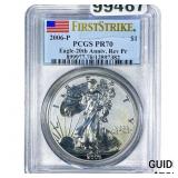 2006 Silver Eagle PCGS PR70