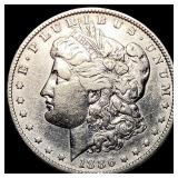 1886-O Silver Morgan Dollar NEARLY UNCIRCULATED