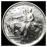 1925 Silver Stone Mountain Half Dollar UNCIRCULATE