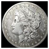 1896-S Silver Morgan Dollar LIGHTLY  CIRCULATED