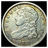 1833 Capped Bust Dime CLOSELY UNCIRCULATED