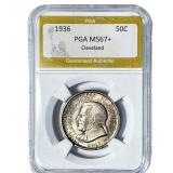 1936 Cleveland Half Dollar PGA MS67+